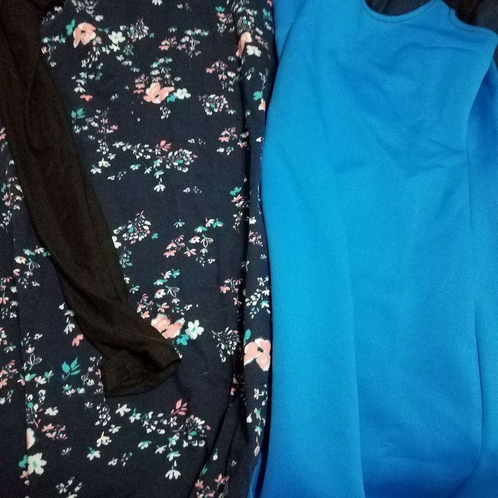Two Forever 21 mini dresses